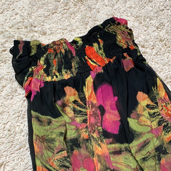 Floral Strapless Maxi Dress - NWOT - Picture 4 of 4
